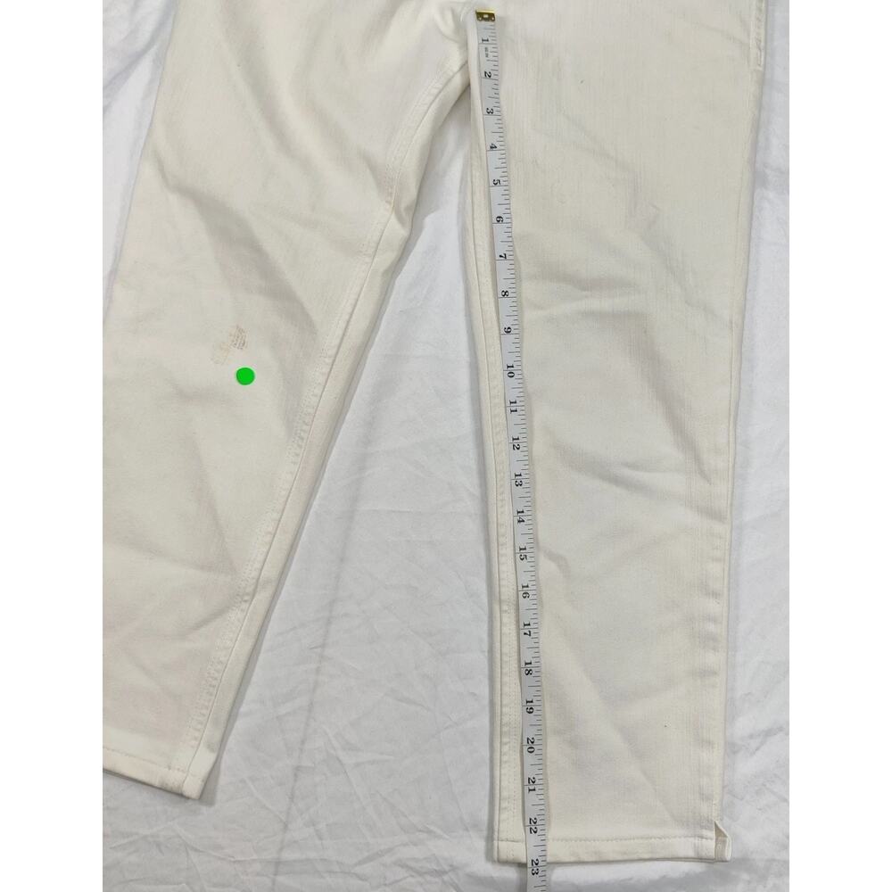 DL1961 Angel Mid Rise Skinny Ankle Jeans Women’s Size 26 White Stretch Denim - Picture 16 of 16